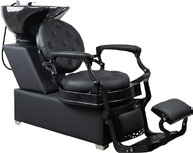 マットブラックのプレミアムシャンプーユニット